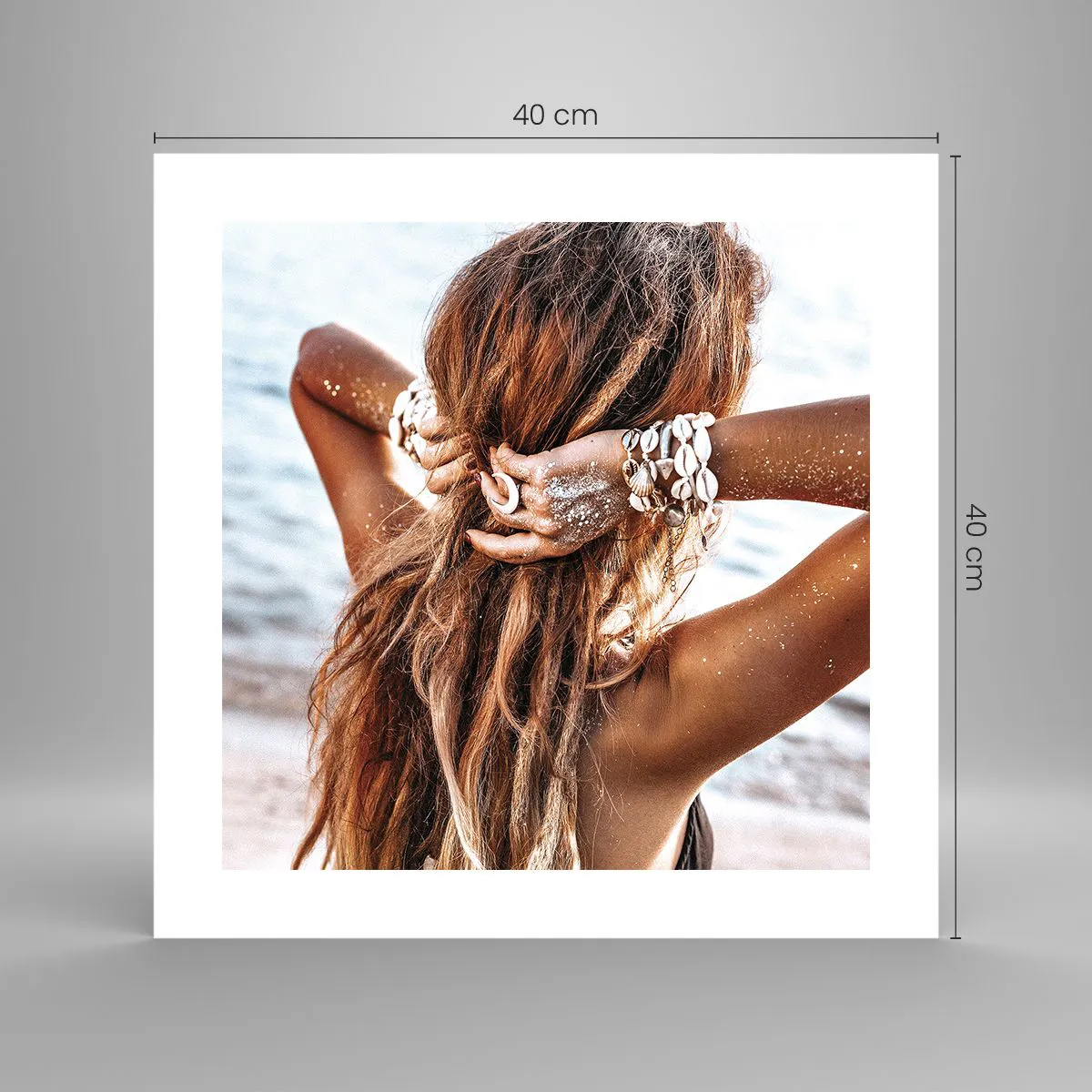 Plakat - Siostra wody i słońca - 40x40 cm