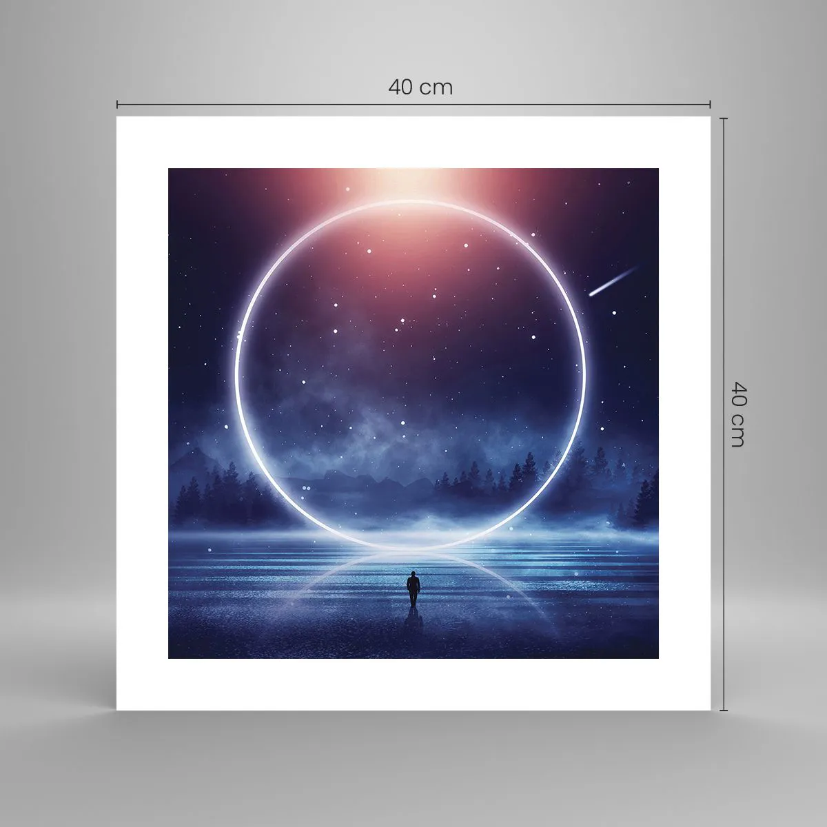 Affiche - Poster - Ils sont déjà là... - 40x40 cm