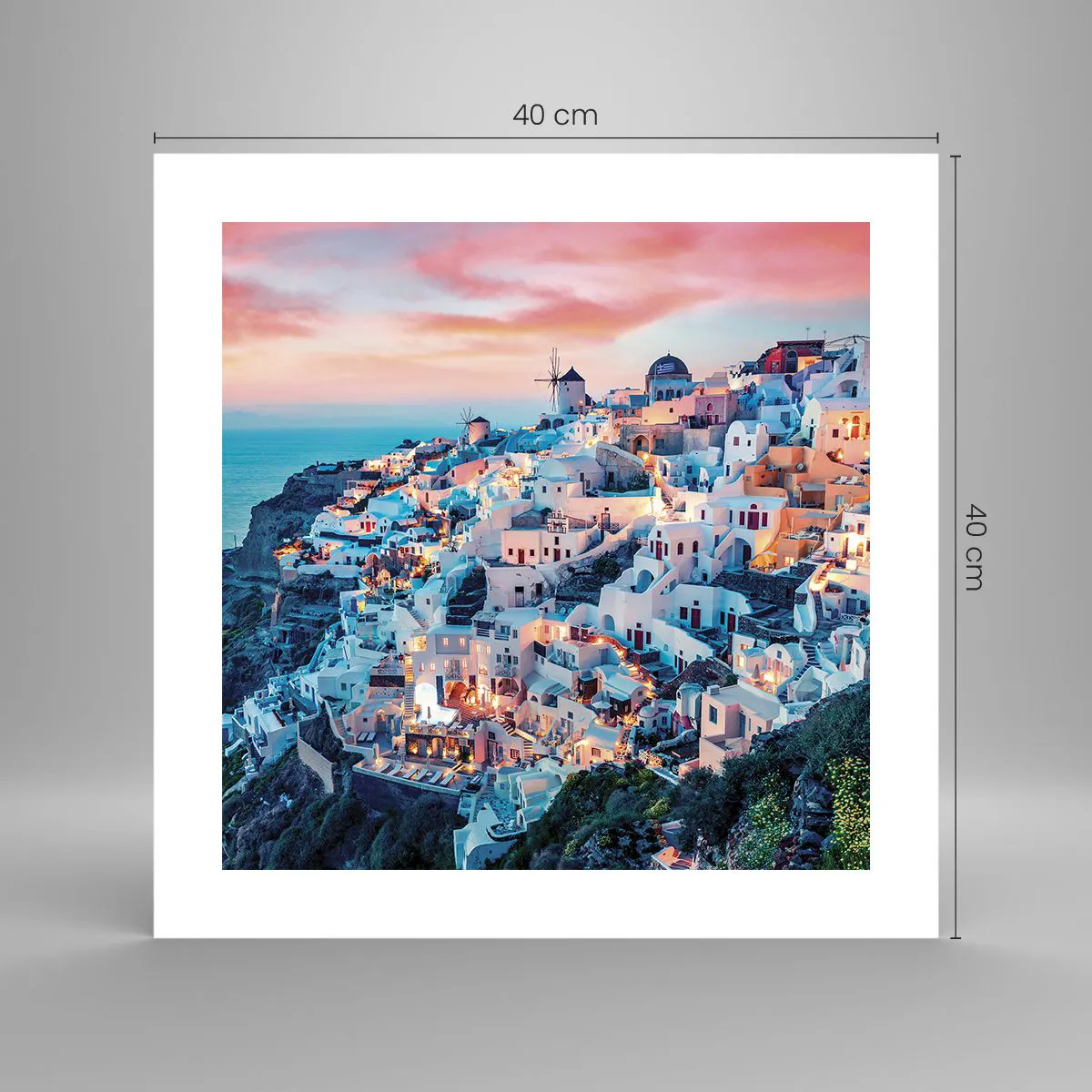 Poster - Vacanța ta grecească - 40x40 cm
