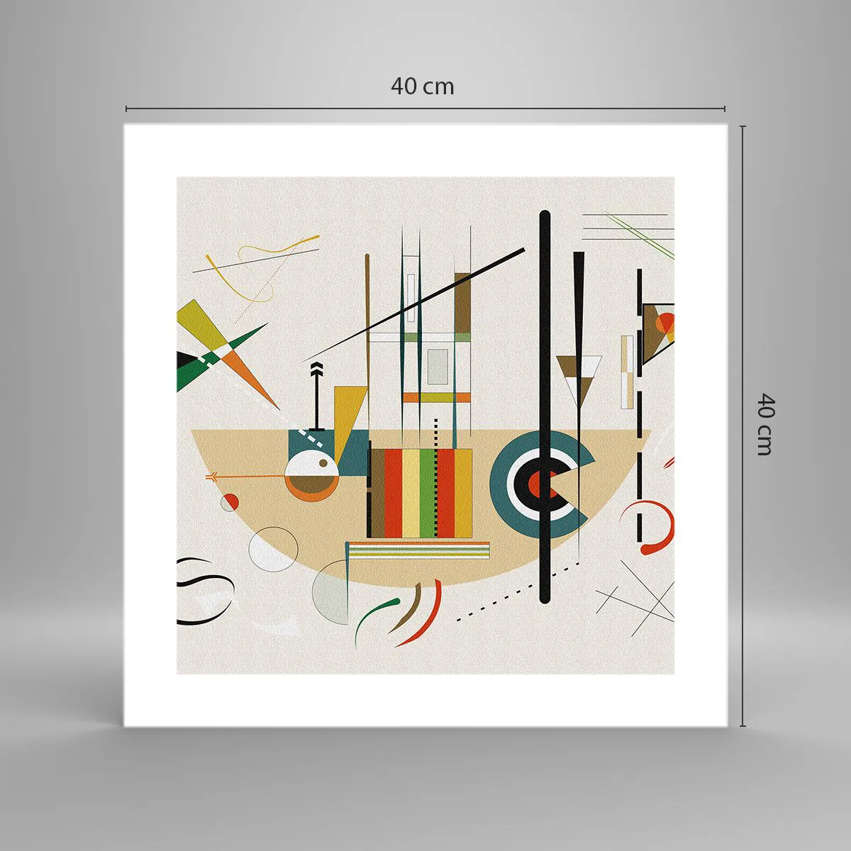 Plakát - A svět se směje - 40x40 cm