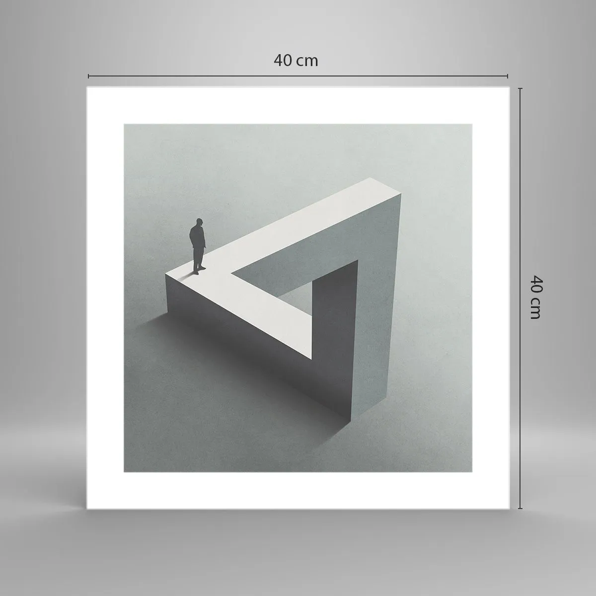 Poszter - És mégis lehetséges - 40x40 cm