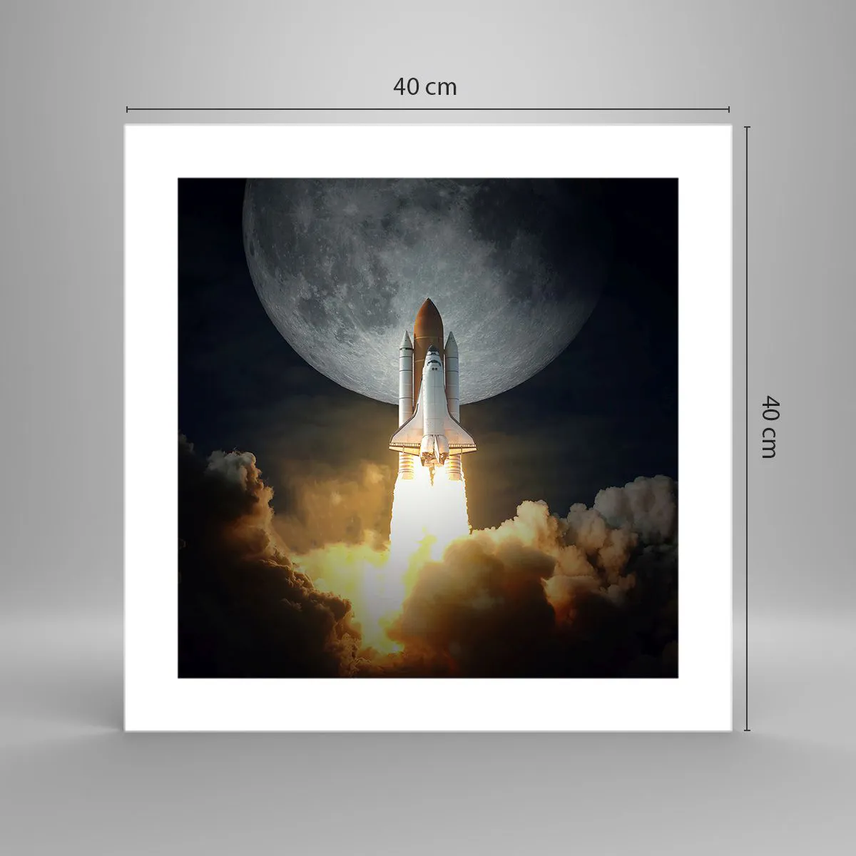 Poszter - Egy földöntúli kaland kezdete - 40x40 cm