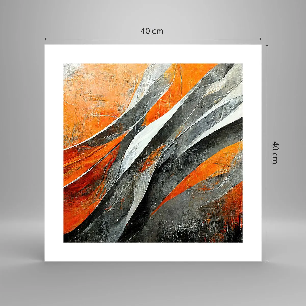 Plakát - Žár a chlad - 40x40 cm