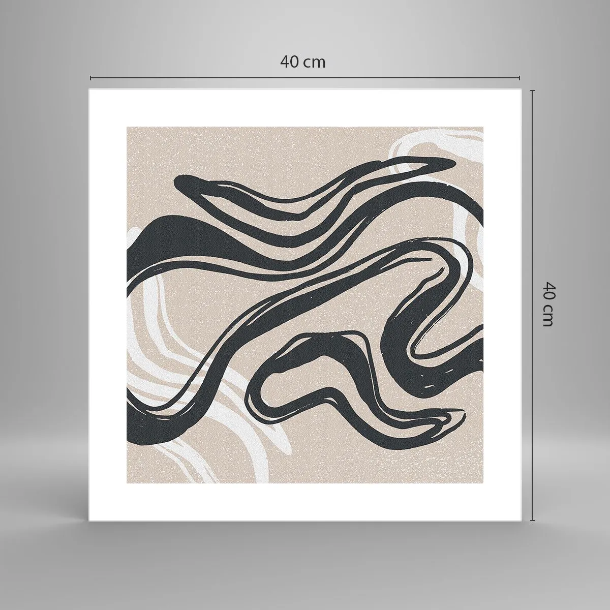 Affisch - Mångfaldigt uttryck - 40x40 cm