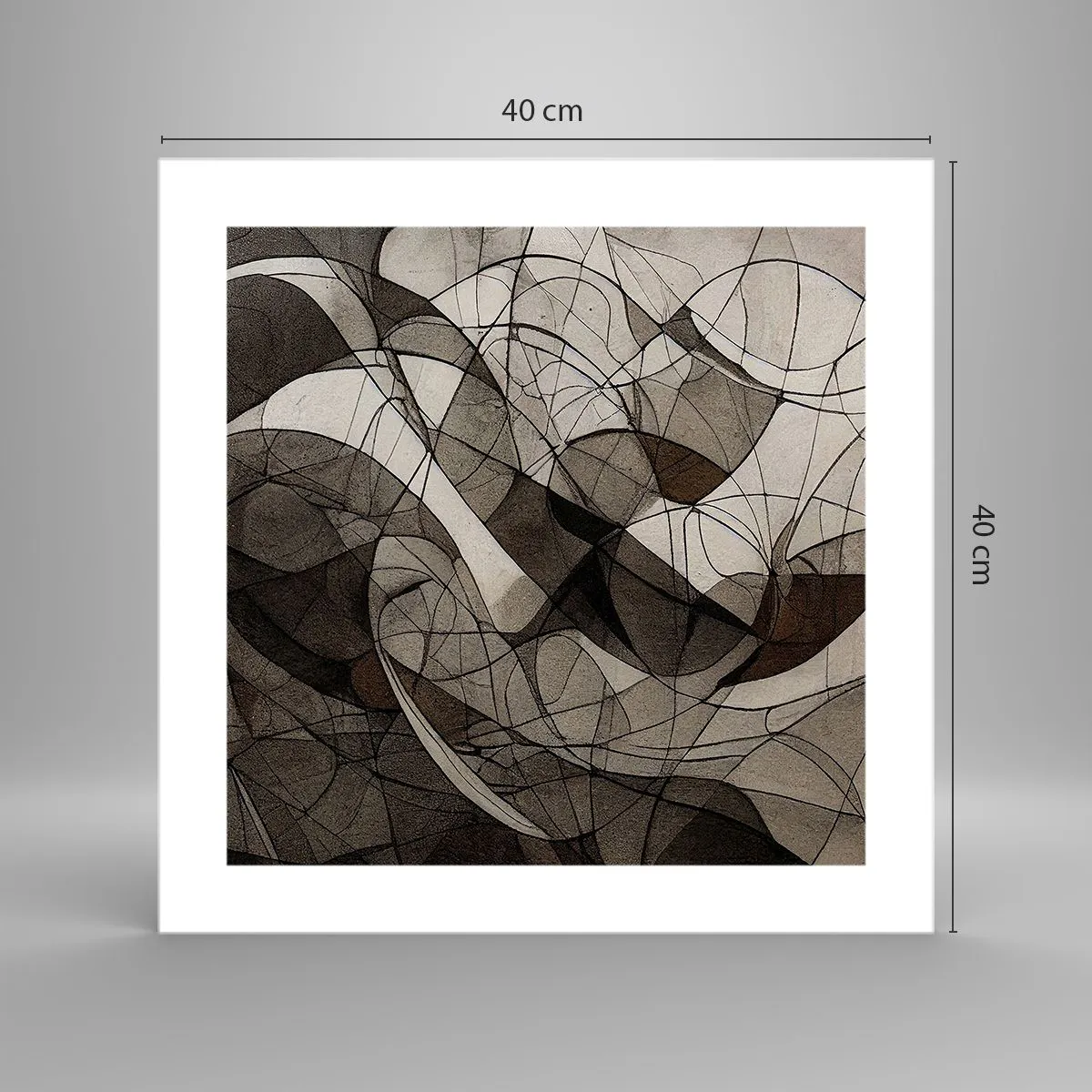 Poszter - A föld színeinek keringése - 40x40 cm