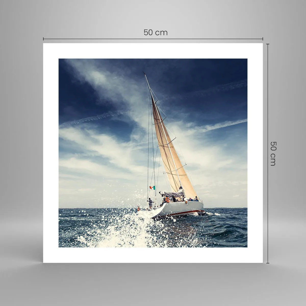 Plagát - Nás nedobehnú! - 50x50 cm