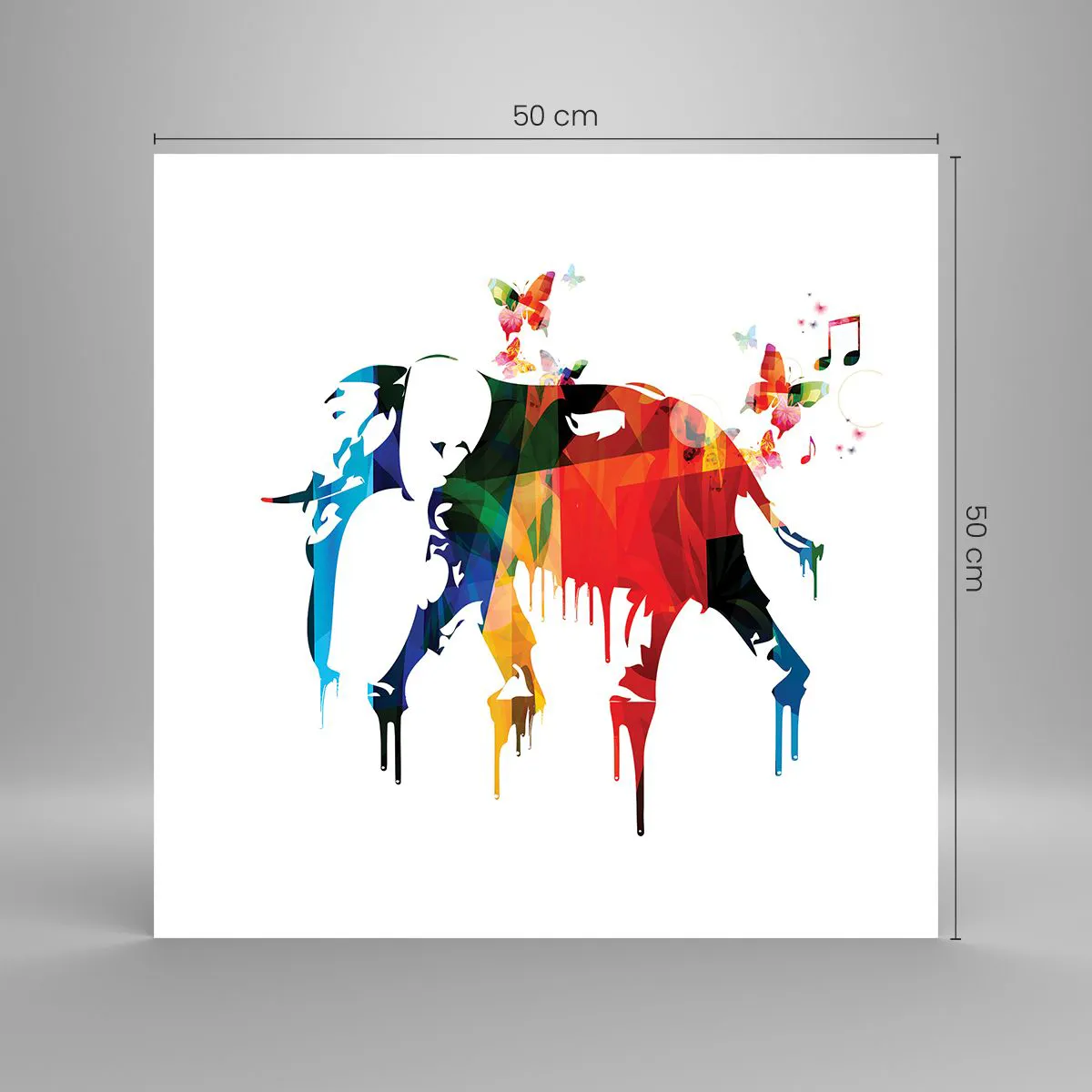 Poszter - Bárki tud táncolni - 50x50 cm