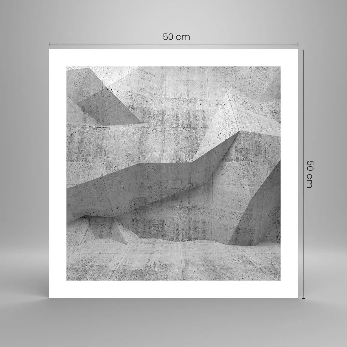 Poszter - Igazi kihívás - 50x50 cm