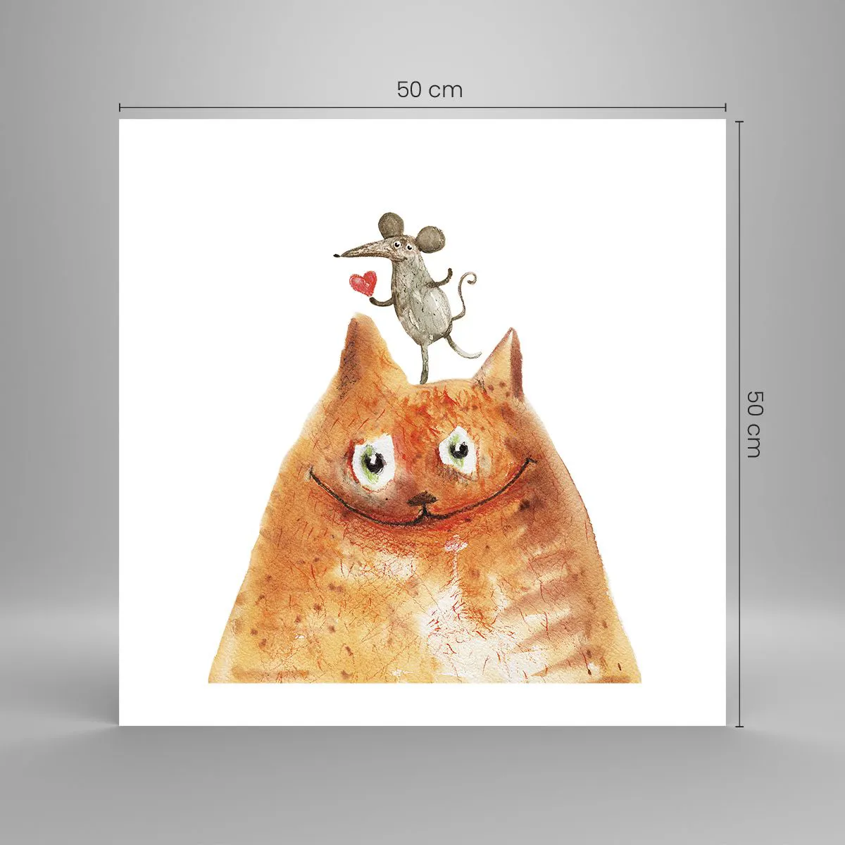 Poster - Love Paradoxes - 50x50 cm