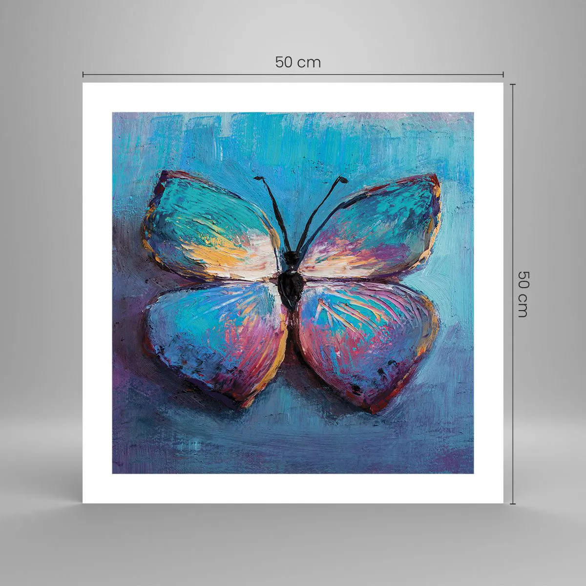 Affiche - Poster - Dans toute sa splendeur - 50x50 cm