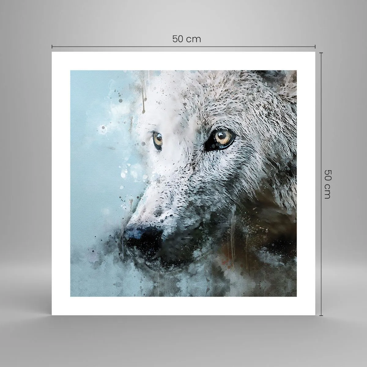 Plakát - Seznamte se s vlčí duší - 50x50 cm