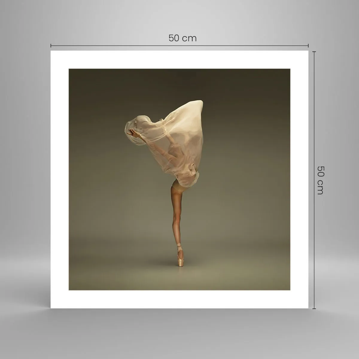 Plakat - Zaraz wzleci - 50x50 cm