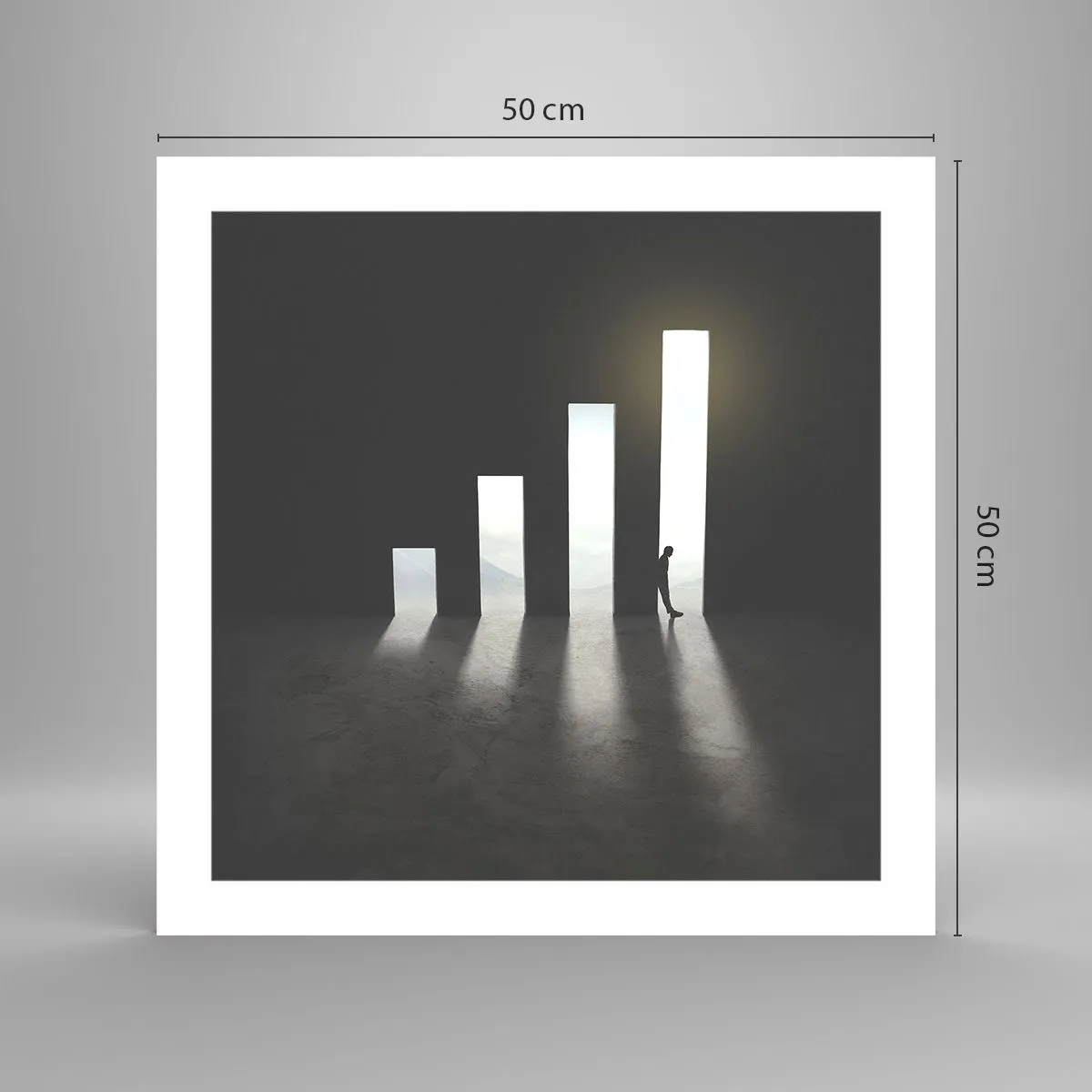 Poszter - Siker - egy benyomás - 50x50 cm