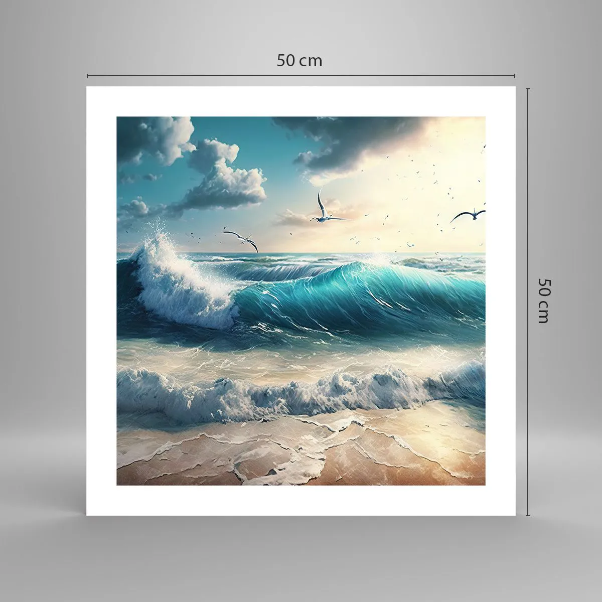 Affiche - Poster - Ça bourdonne seulement pour toi - 50x50 cm