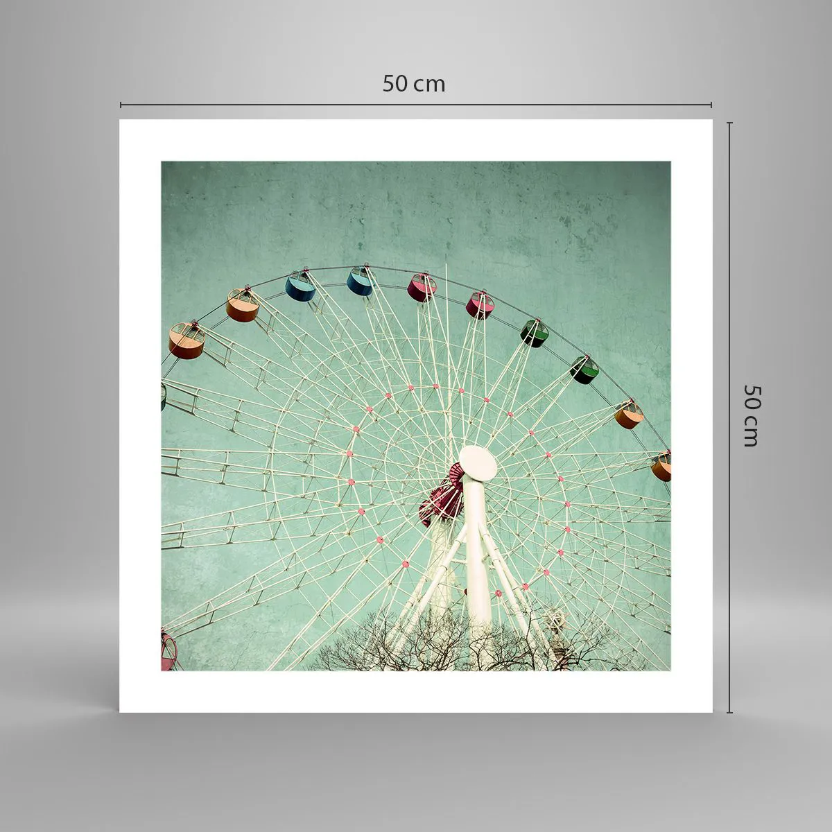 Poster - Come Have Fun - 50x50 cm