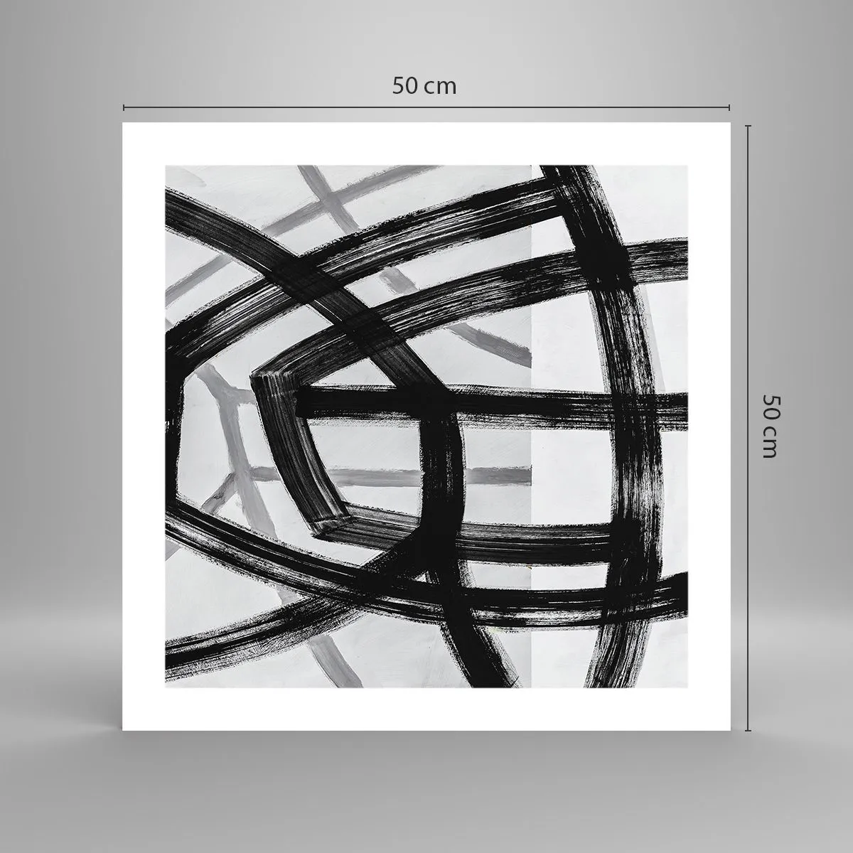 Poszter - Mélység építése - 50x50 cm
