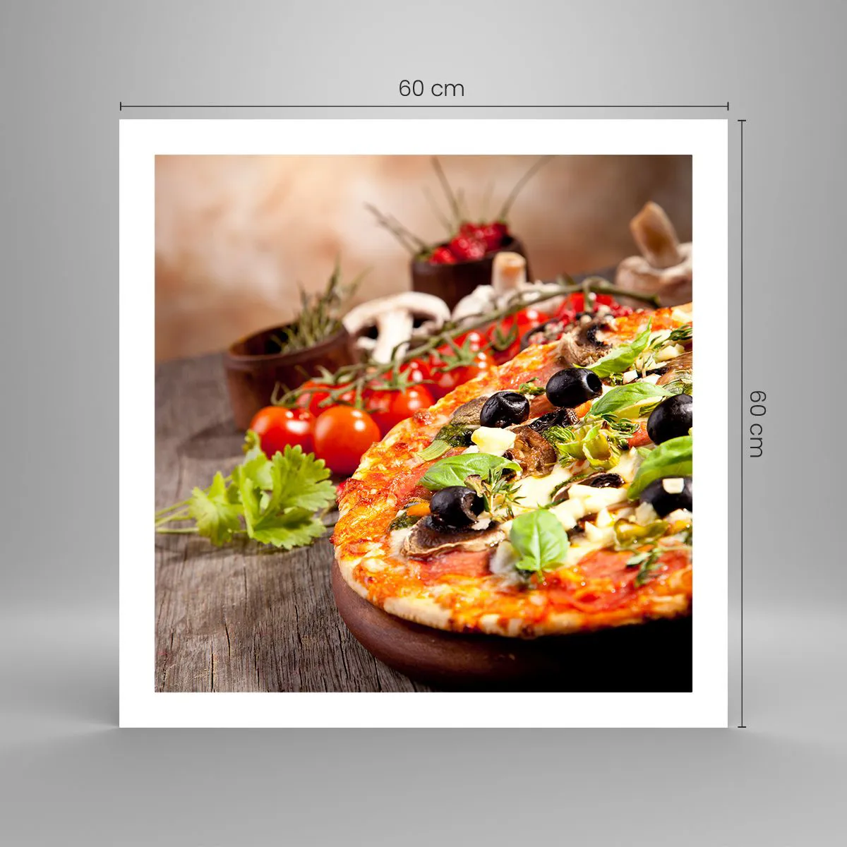 Pôster - Ingredientes telúricos - 60x60 cm