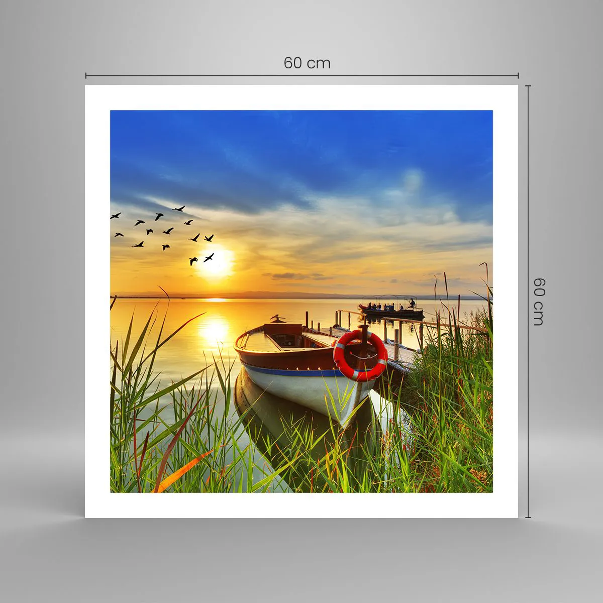 Poszter - A kormoránok már repülnek el - 60x60 cm