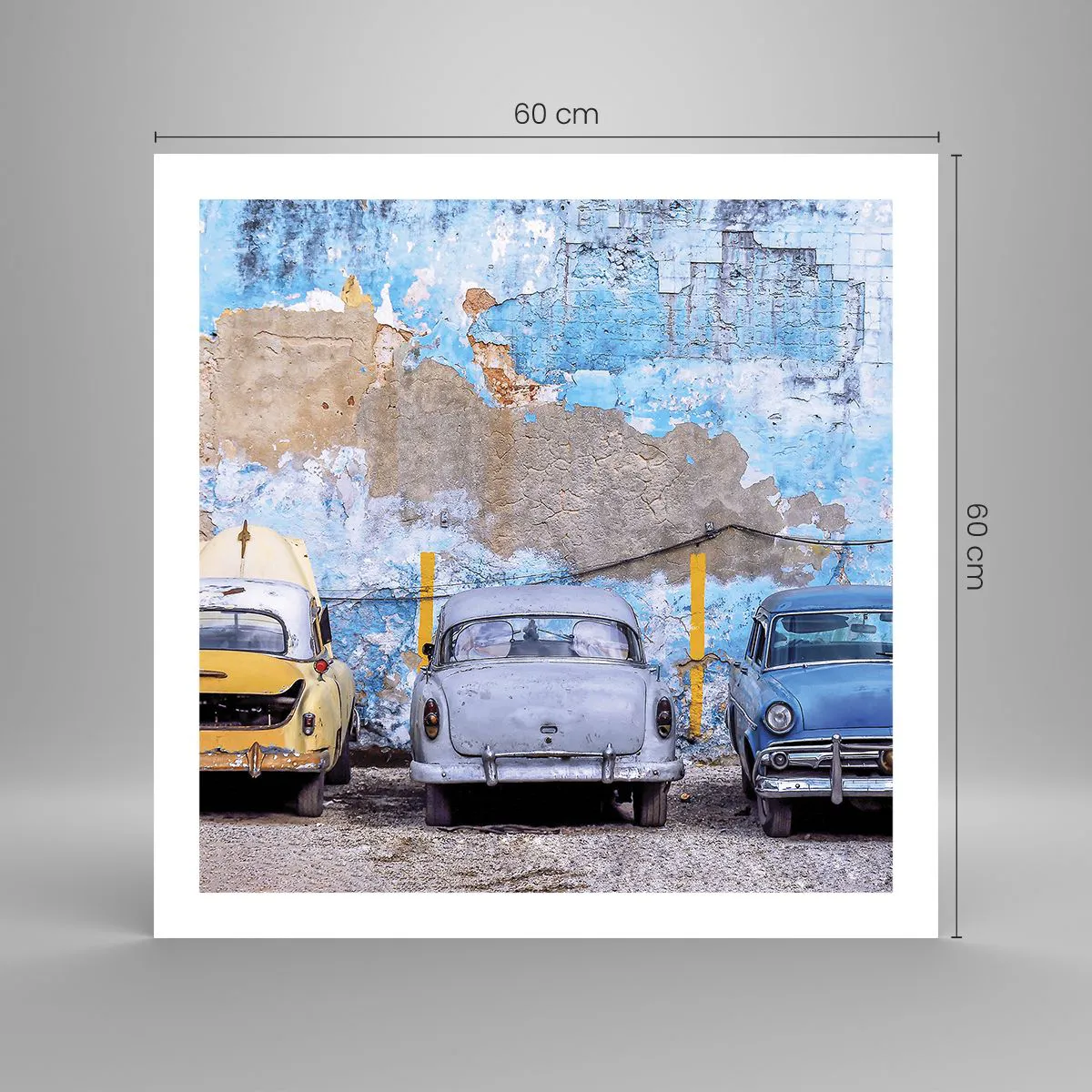 Poszter - Veteránok találkozása - 60x60 cm