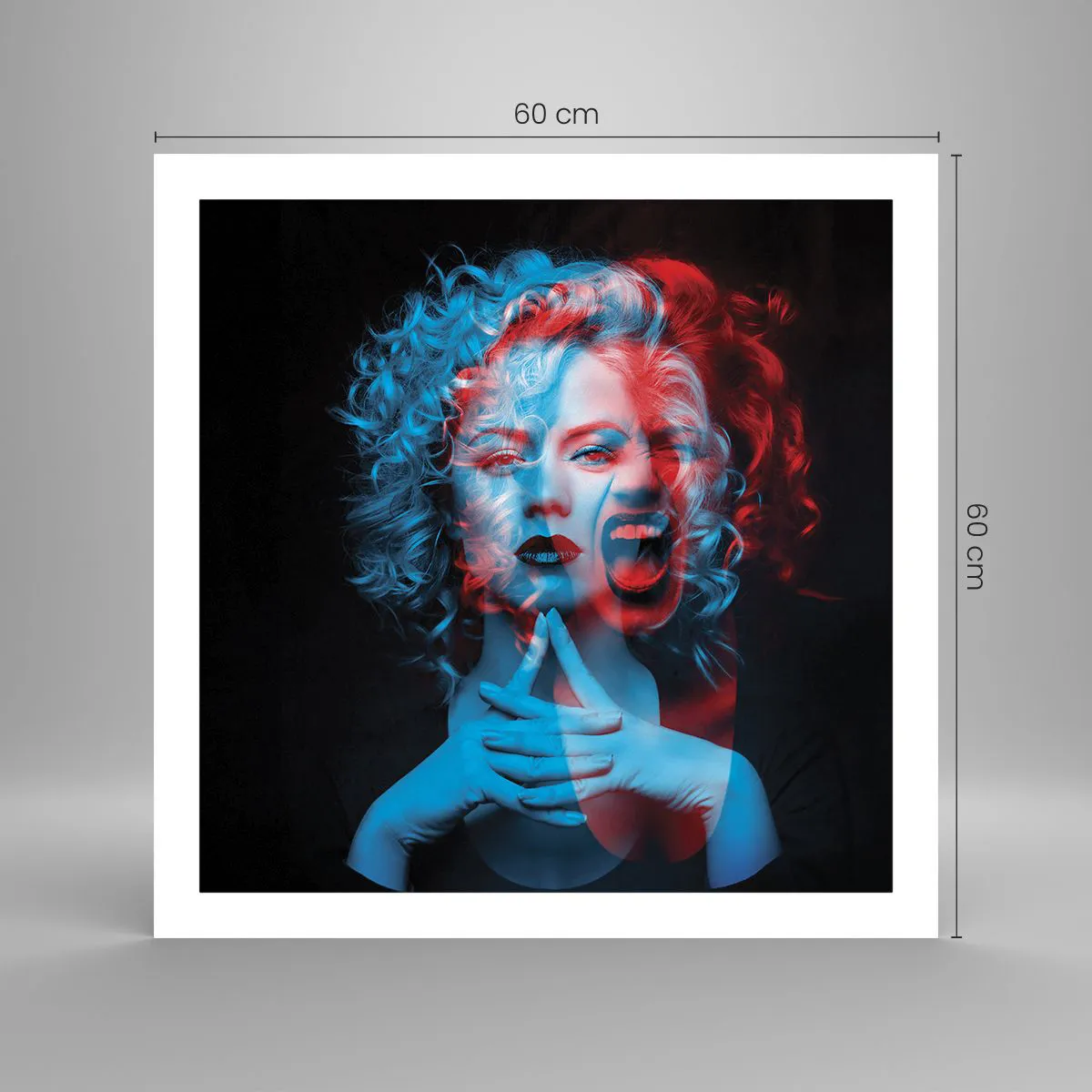 Poster - Alter Ego - 60x60 cm