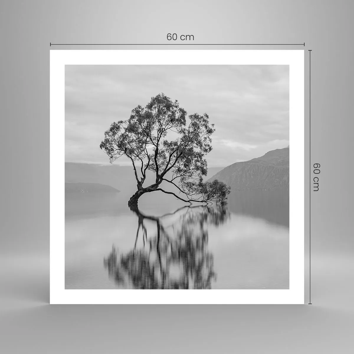 Affiche - Poster - Un tel pays existe - 60x60 cm