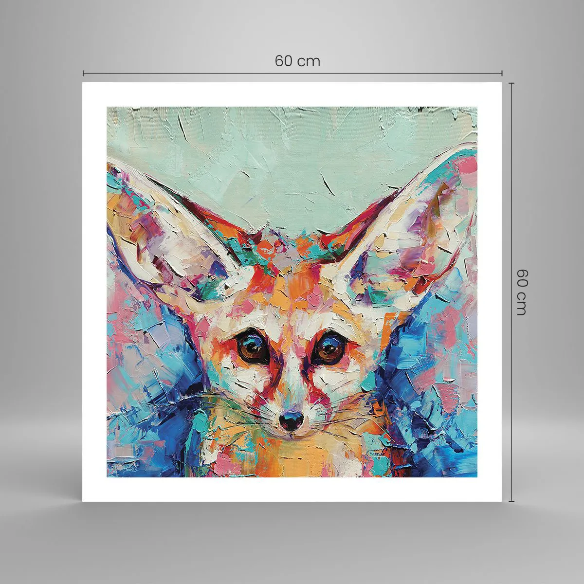 Poszter - Készen álltok rám? - 60x60 cm