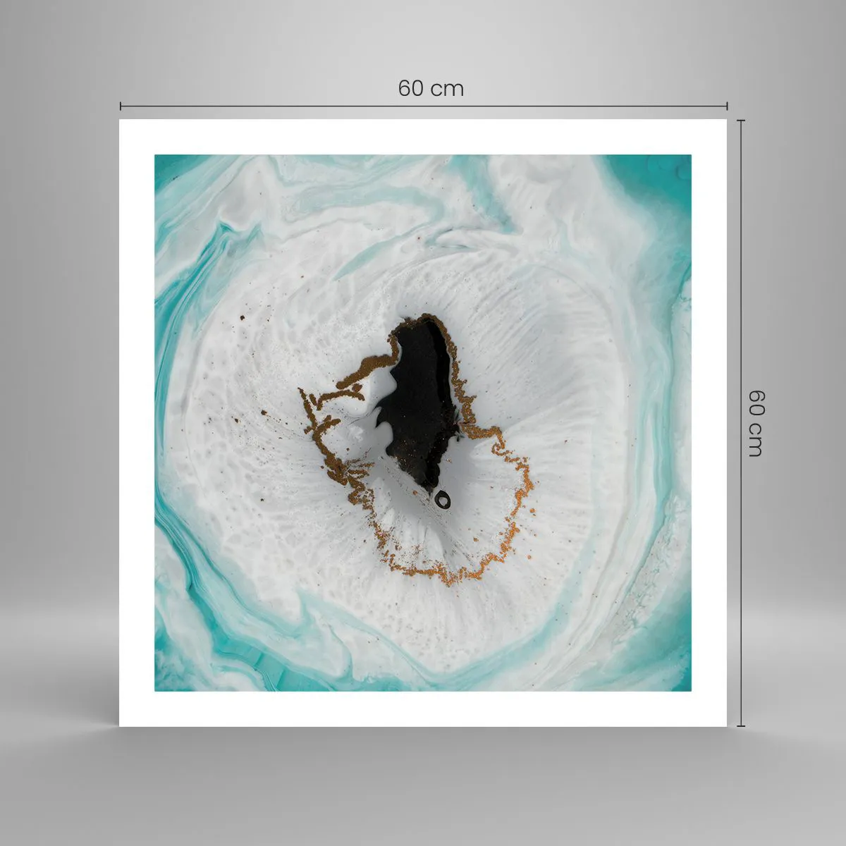 Poster - Into de Deep - 60x60 cm