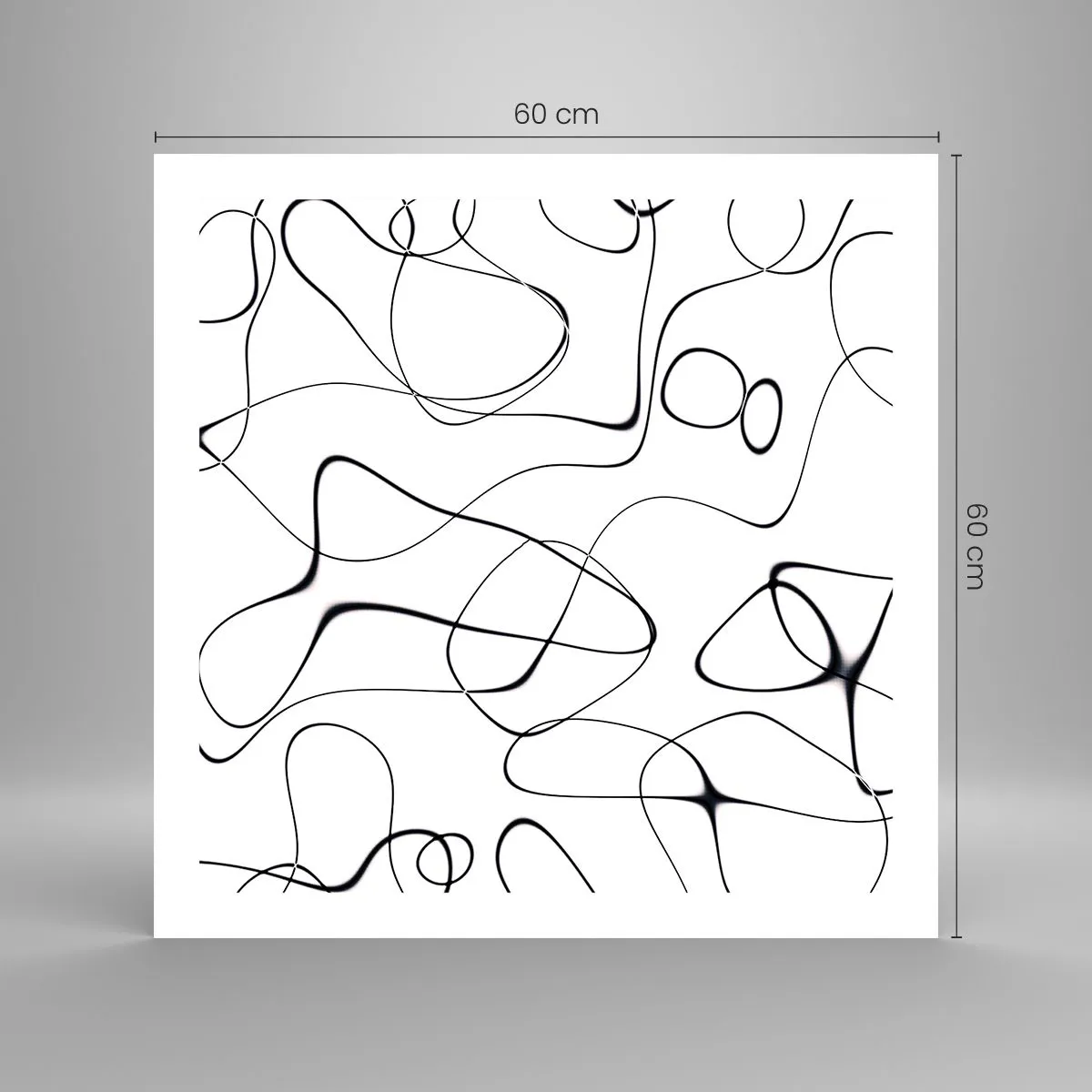 Poster - Life Paths, Trails of Fortune - 60x60 cm