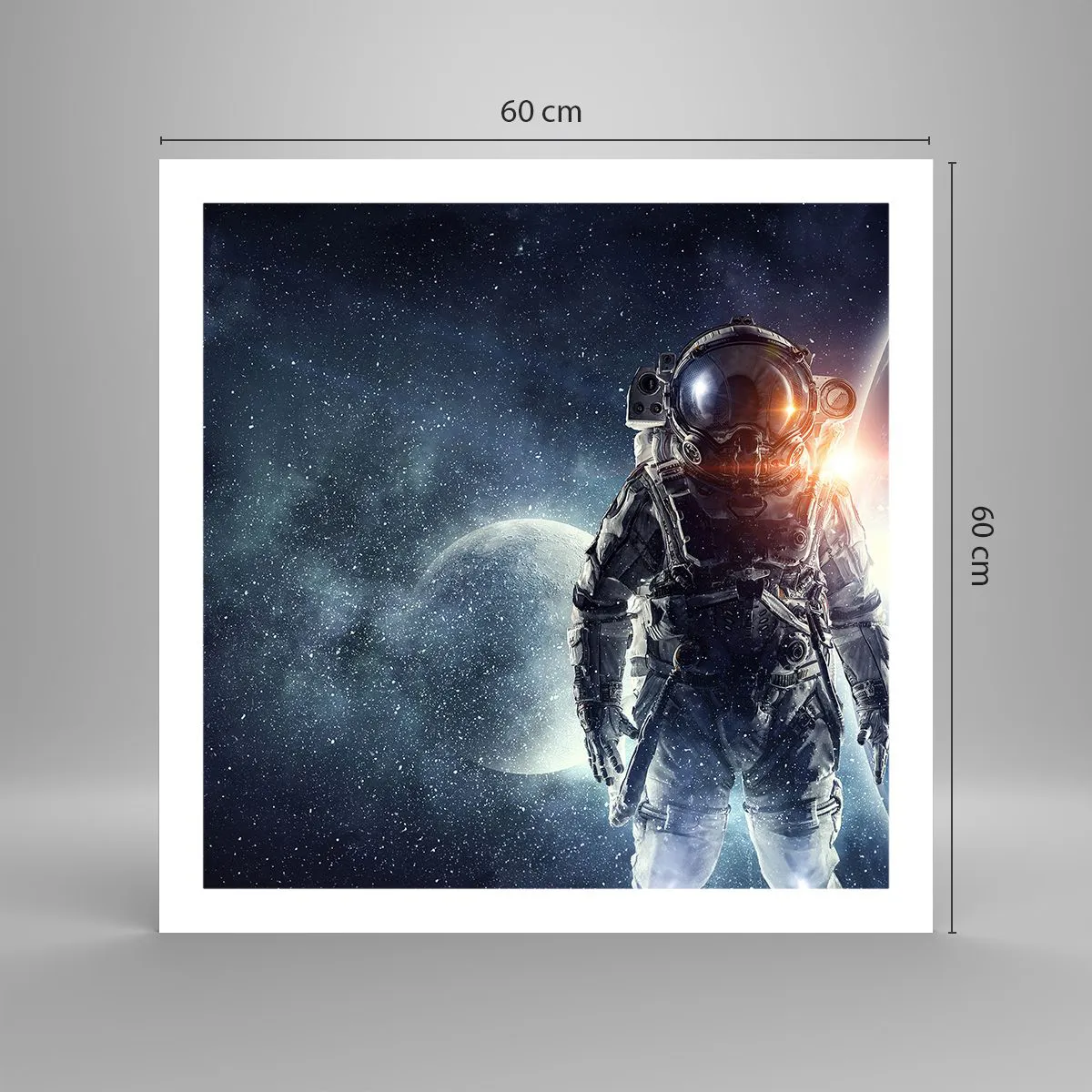 Poster - Aventură spațială - 60x60 cm