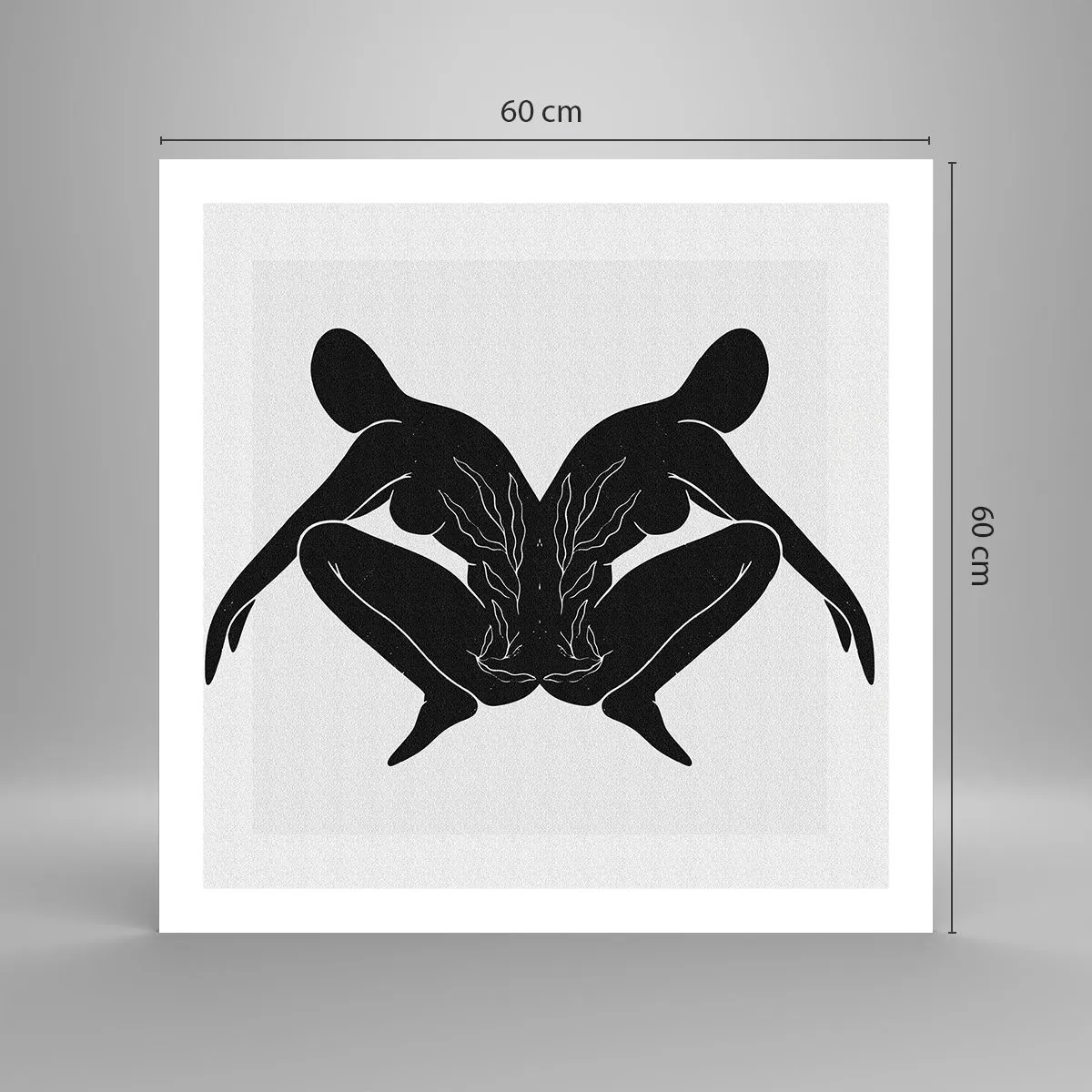 Poster - Mutual Soul - 60x60 cm