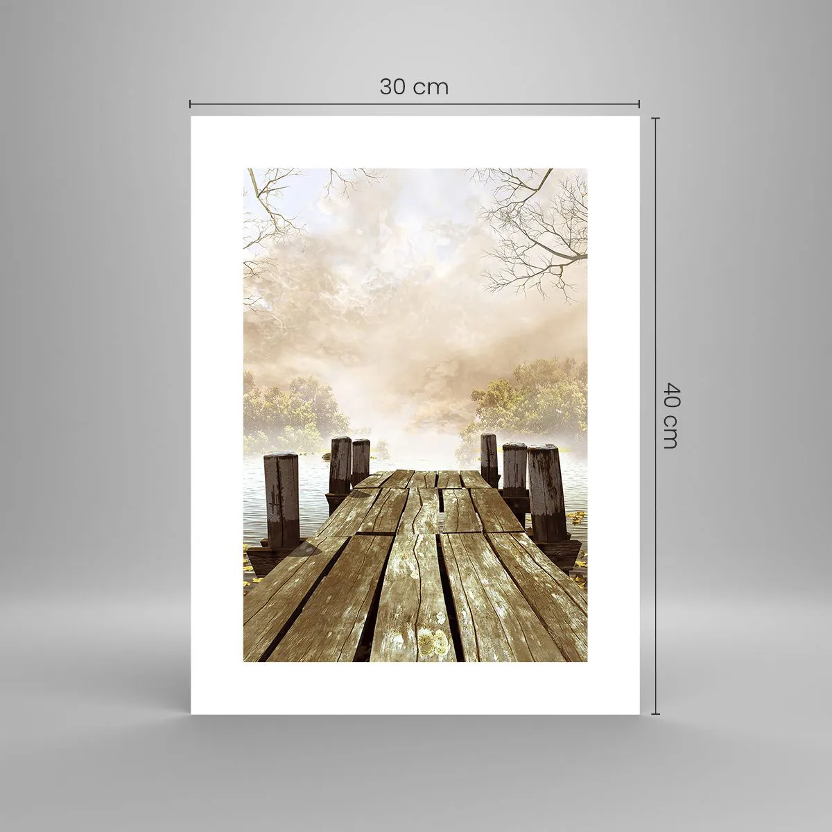 Poszter - Az ősz enyhe szomorúsága - 30x40 cm