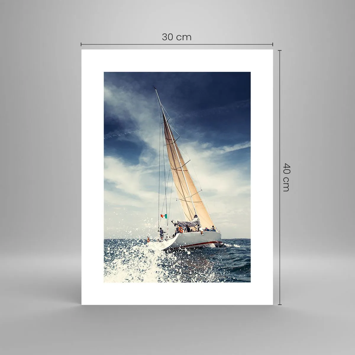 Poster - They Won't Catch Us - 30x40 cm