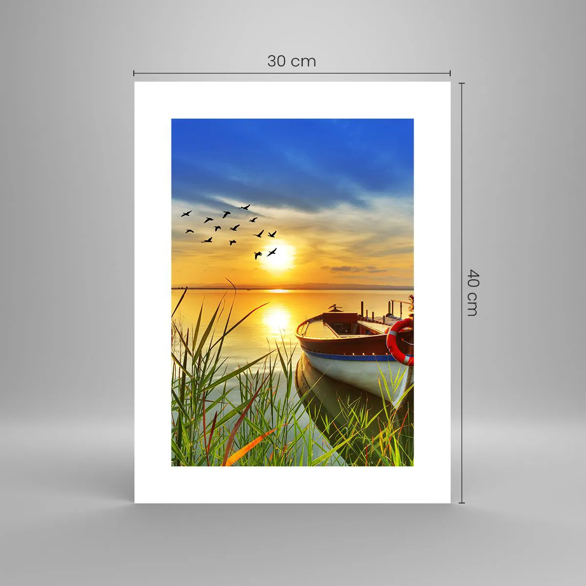 Poszter - A kormoránok már repülnek el - 30x40 cm