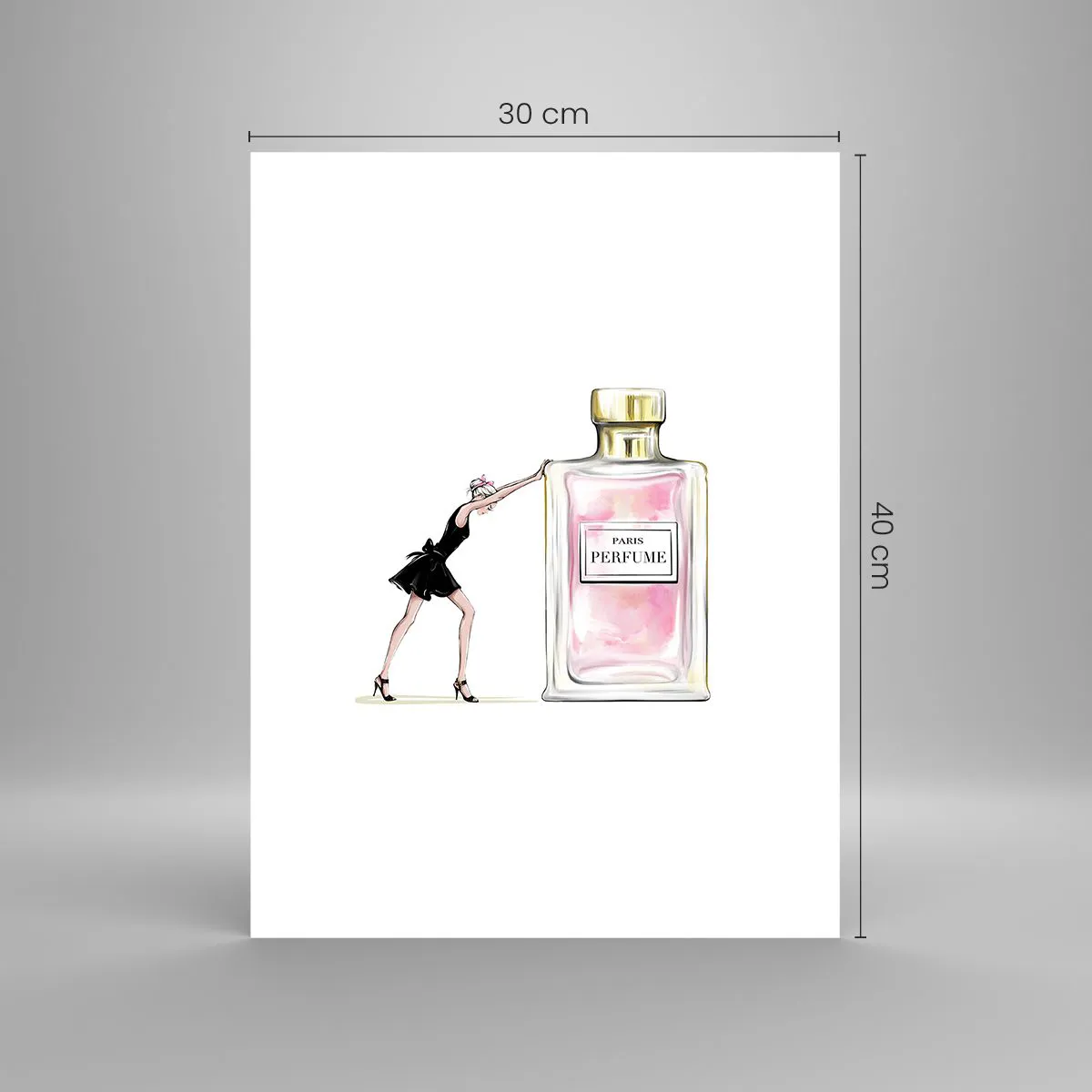 Plakat - Esencja kobiecości - 30x40 cm