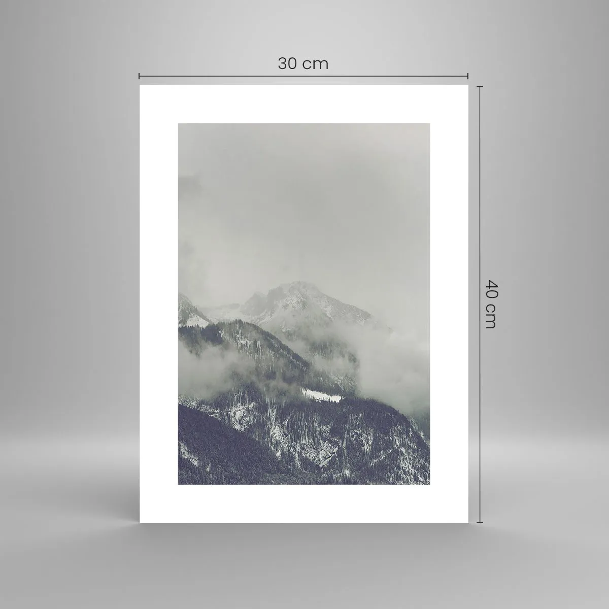 Plakat - Omglona dolina - 30x40 cm