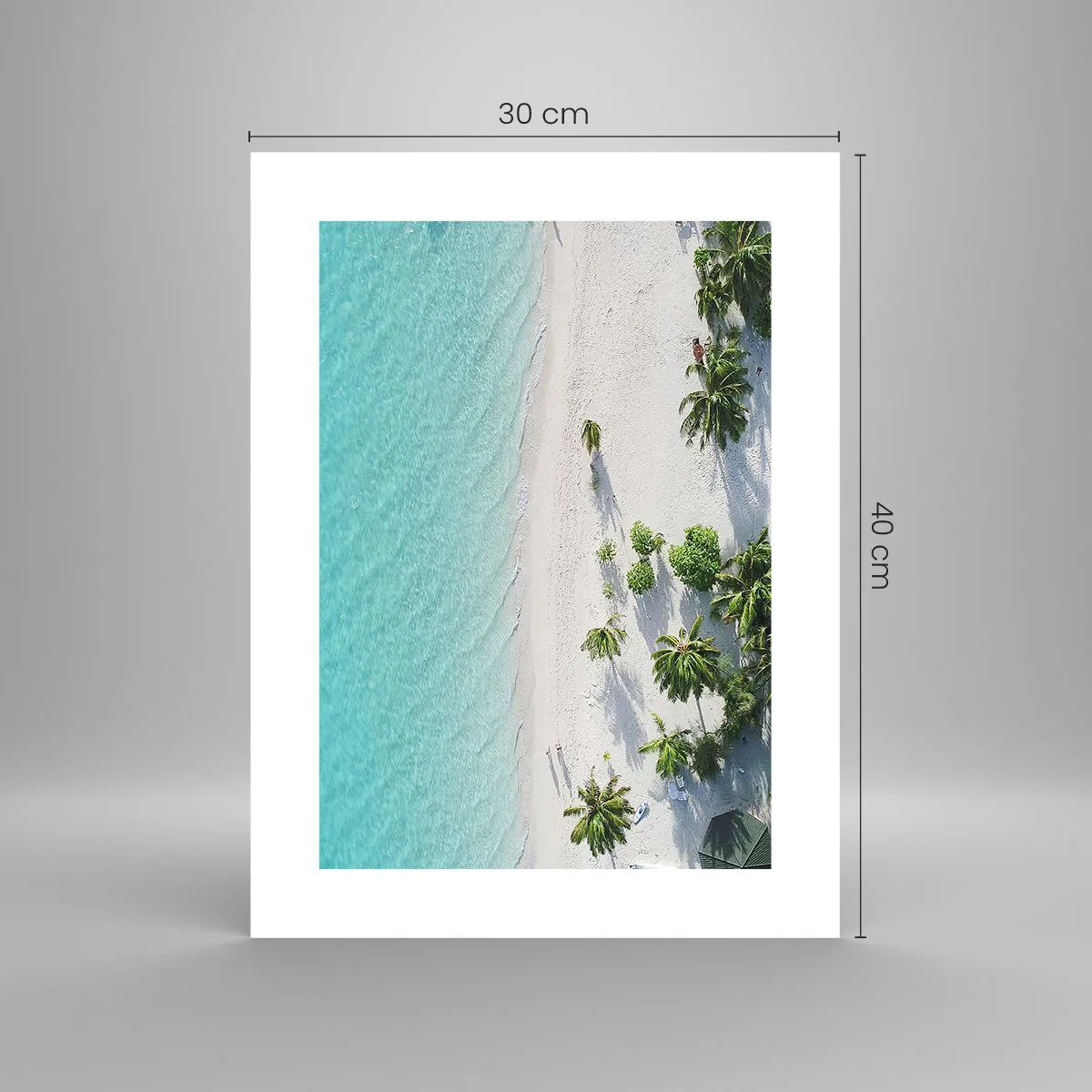 Poster - Vacanze in paradiso - 30x40 cm