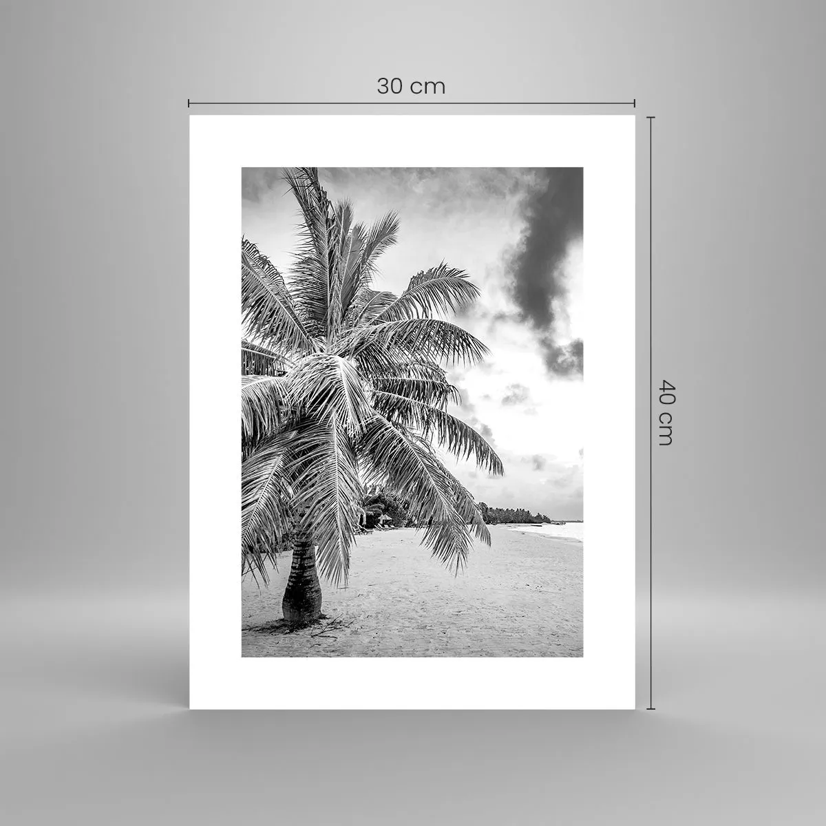 Affisch - När du längtar efter ensamheten... - 30x40 cm