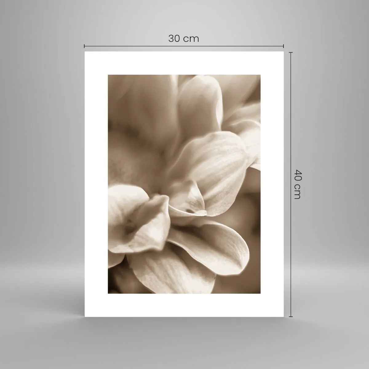 Affiche - Poster - Doux comme un sourire - 30x40 cm