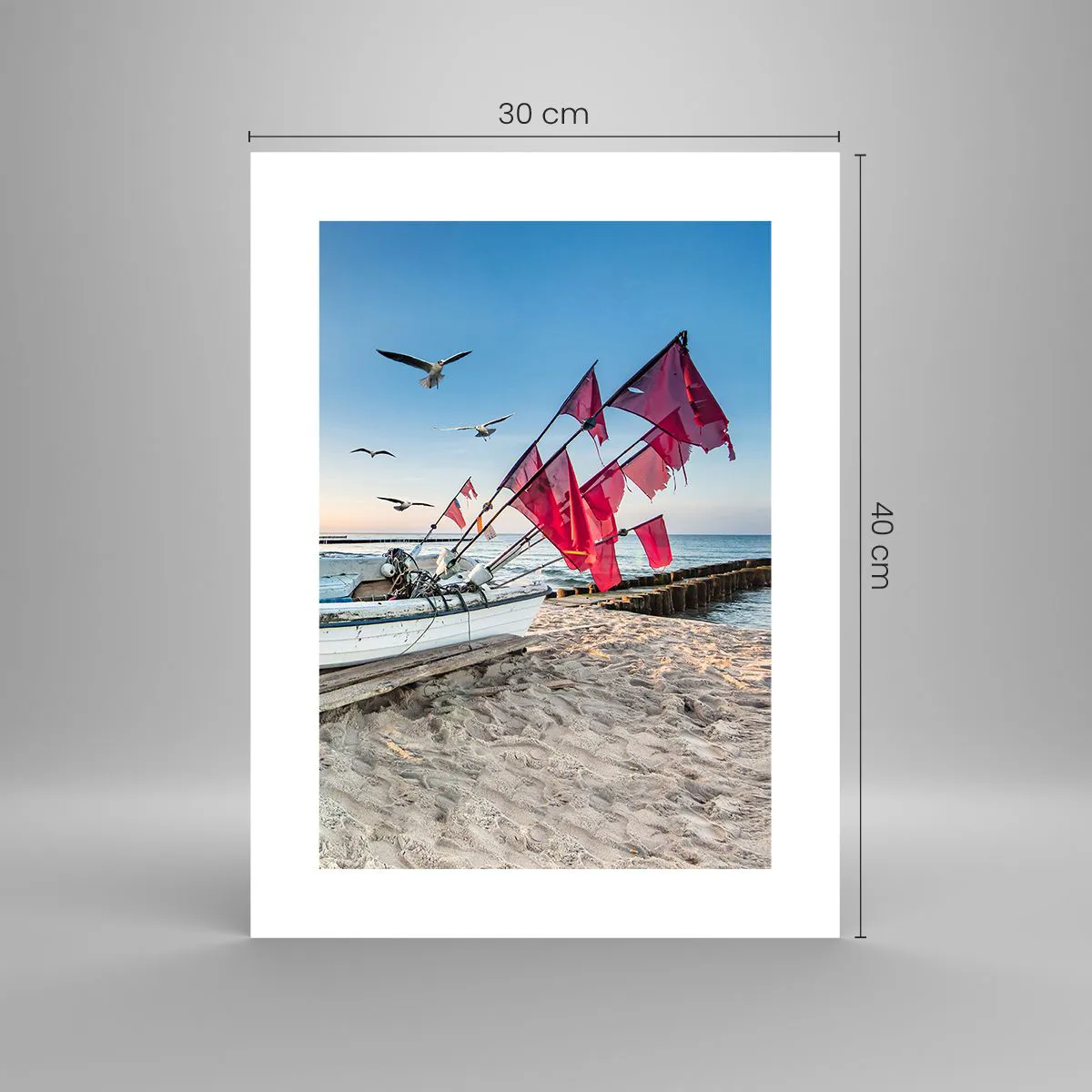 Poster - Wohlverdiente Ruhe - 30x40 cm