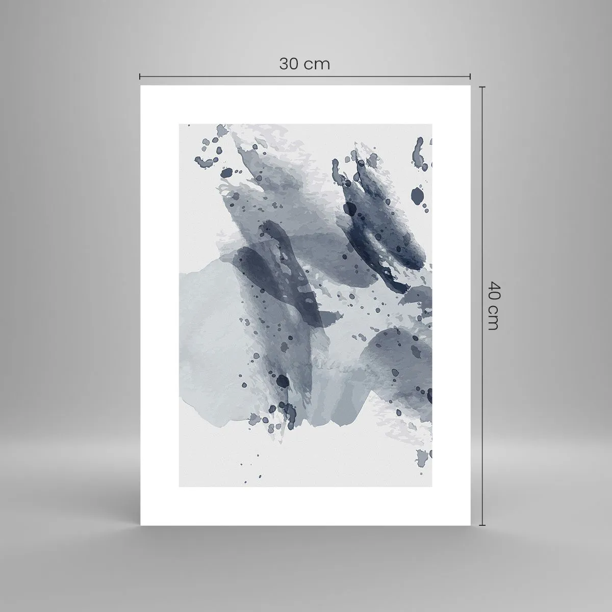 Affiche - Poster - Étude de la nature de l'eau - 30x40 cm