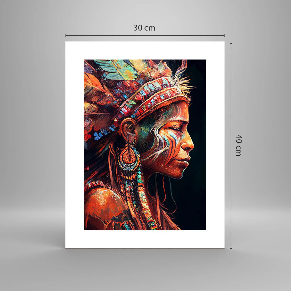 Affiche - Poster - Rituel magique - 30x40 cm