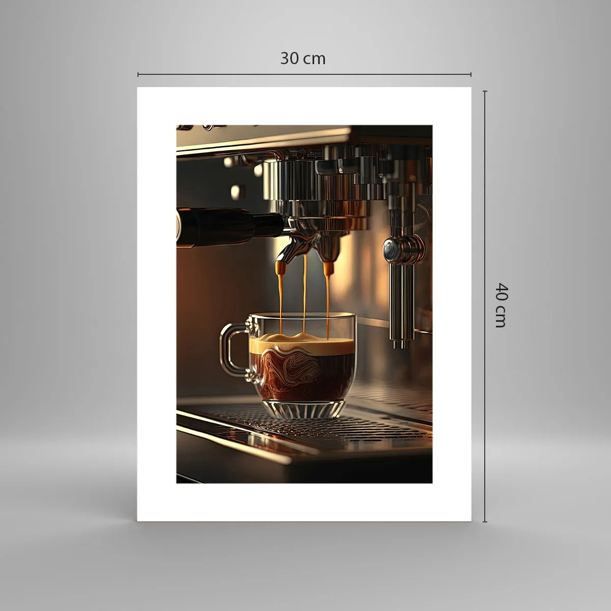 Affiche - Poster - Un mélange sensuel - 30x40 cm