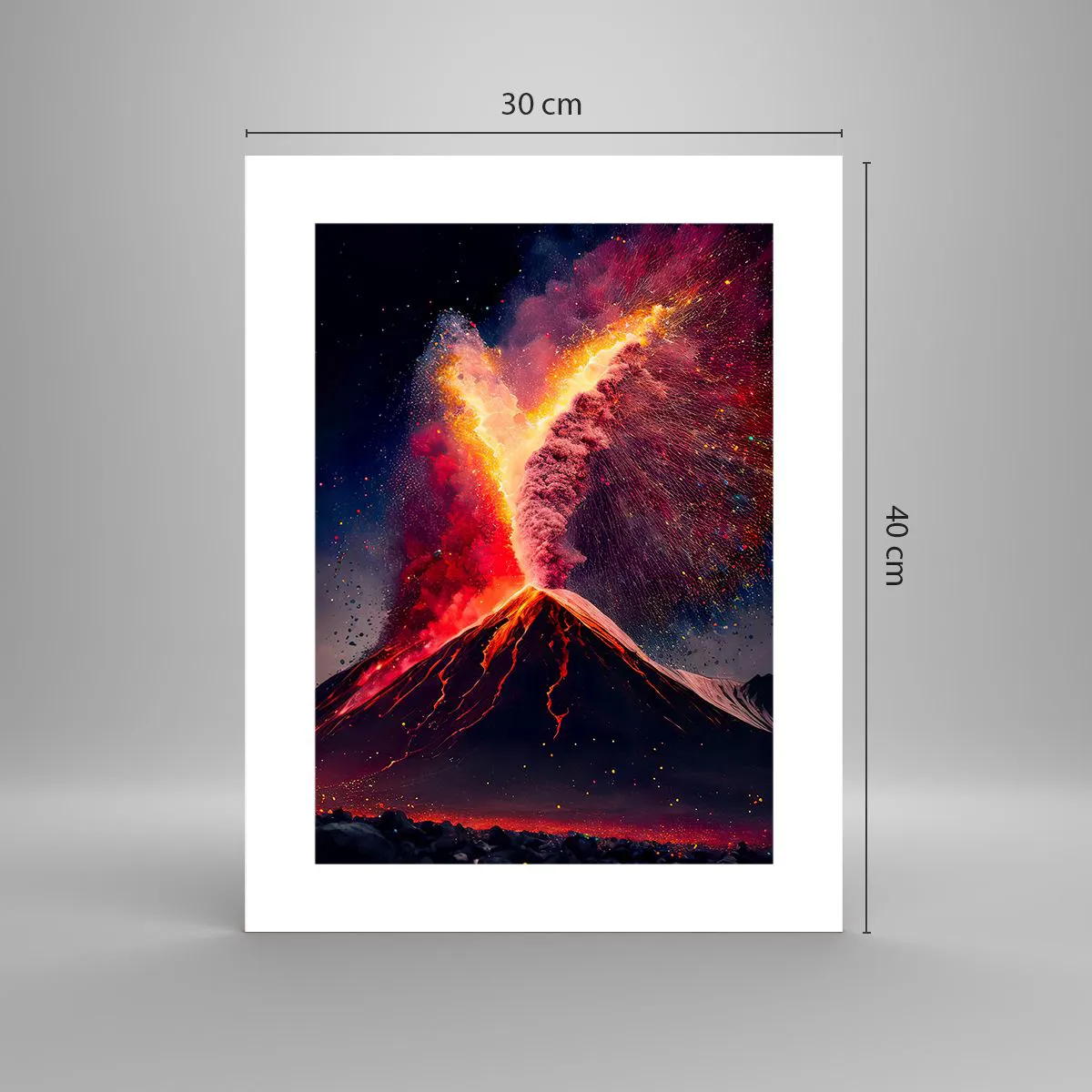 Plakat - Piękno i groza - 30x40 cm