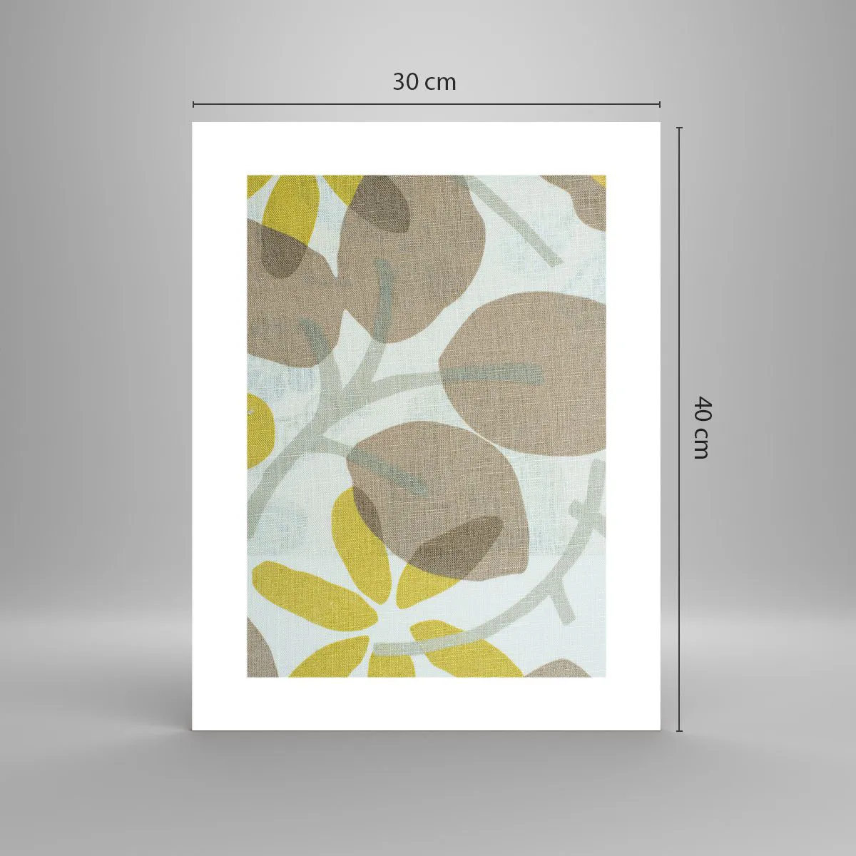 Plakat - Kompozycja w pełnym słońcu - 30x40 cm