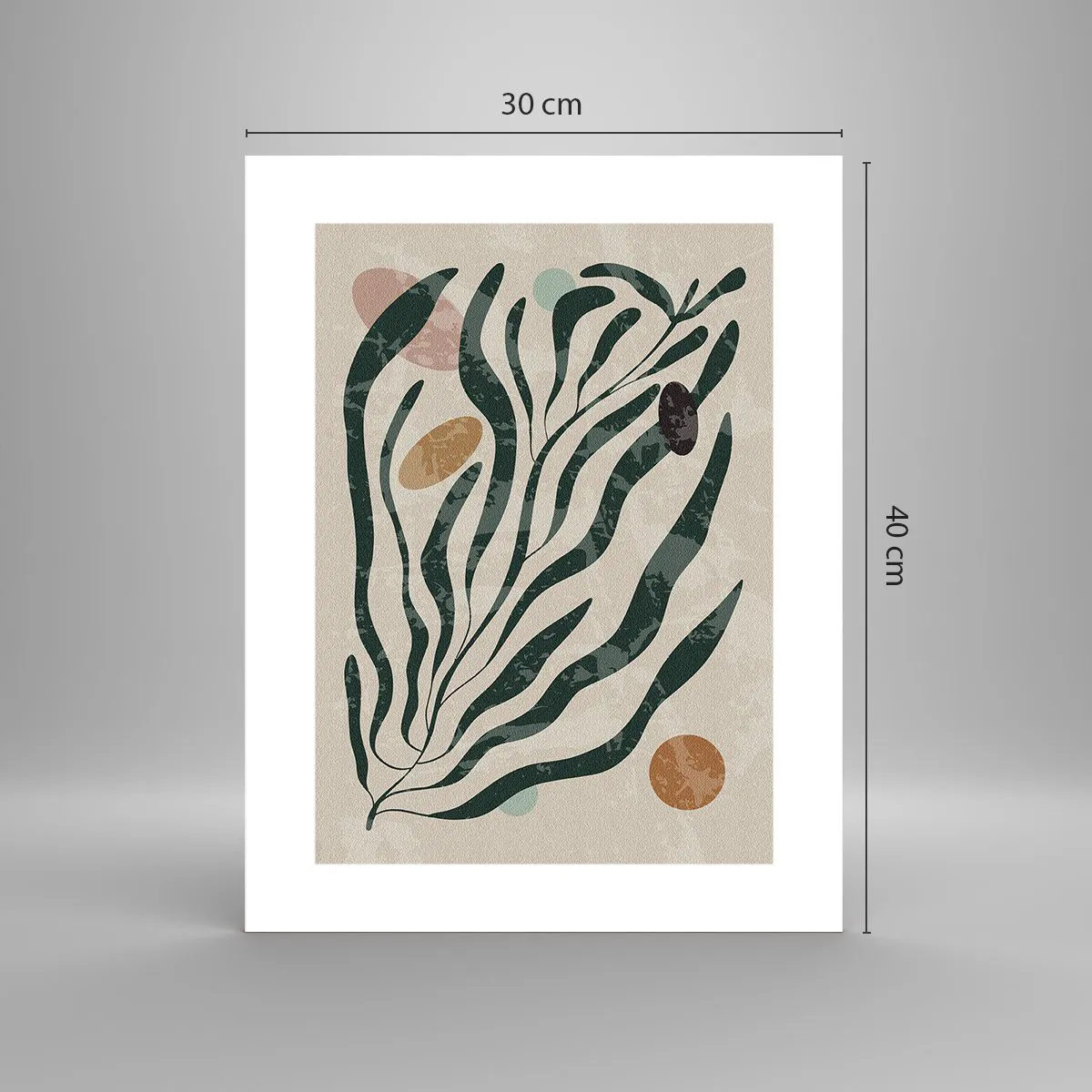 Poster - În mijlocul vegetației - 30x40 cm