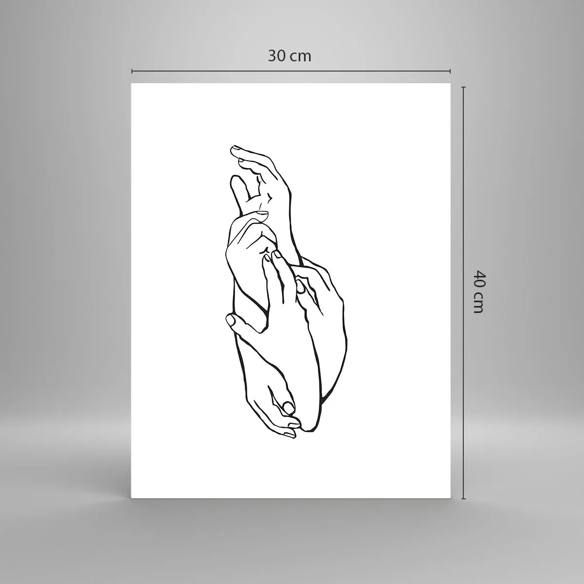 Poszter - Jó érintés - 30x40 cm