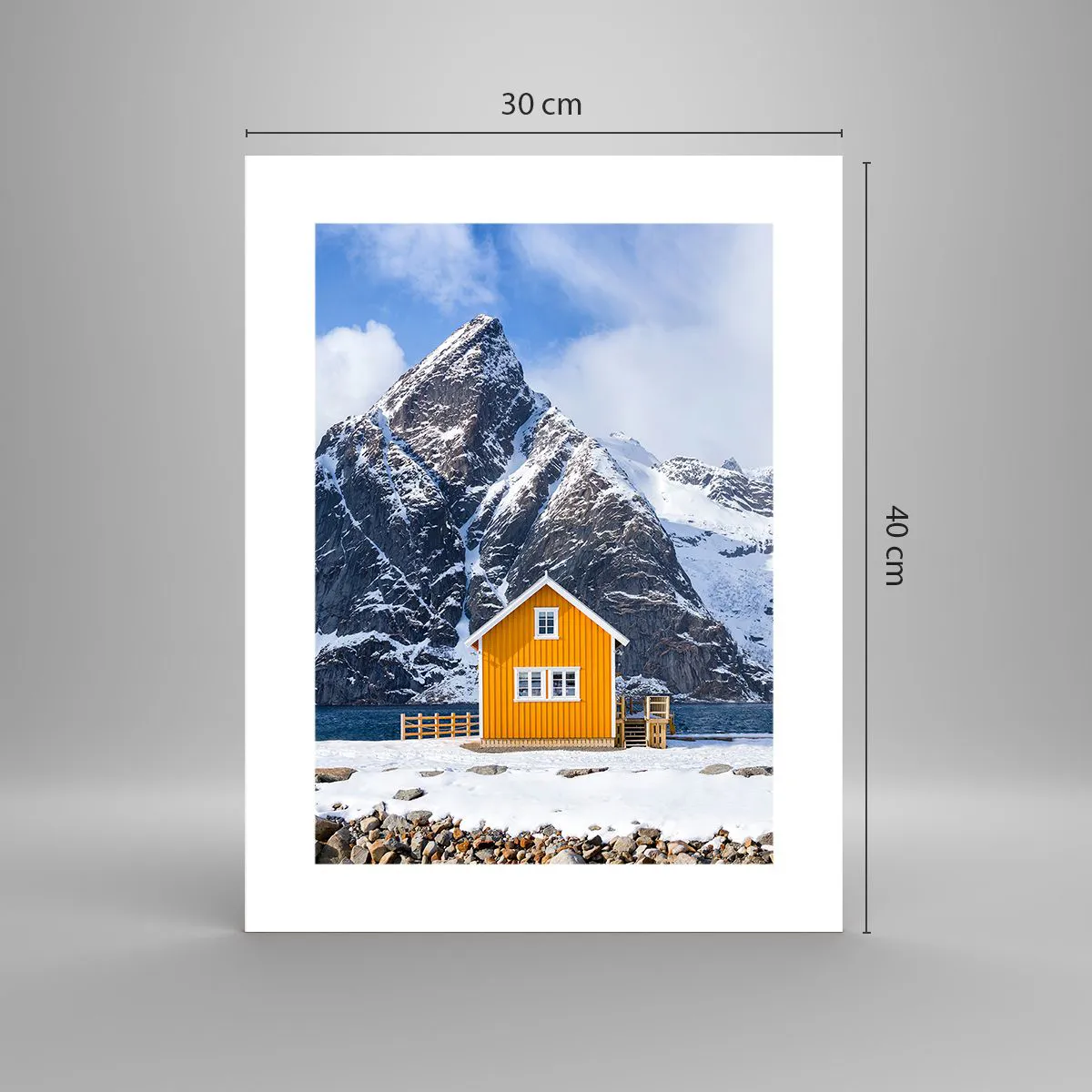 Poster - Scandinavian Holiday - 30x40 cm