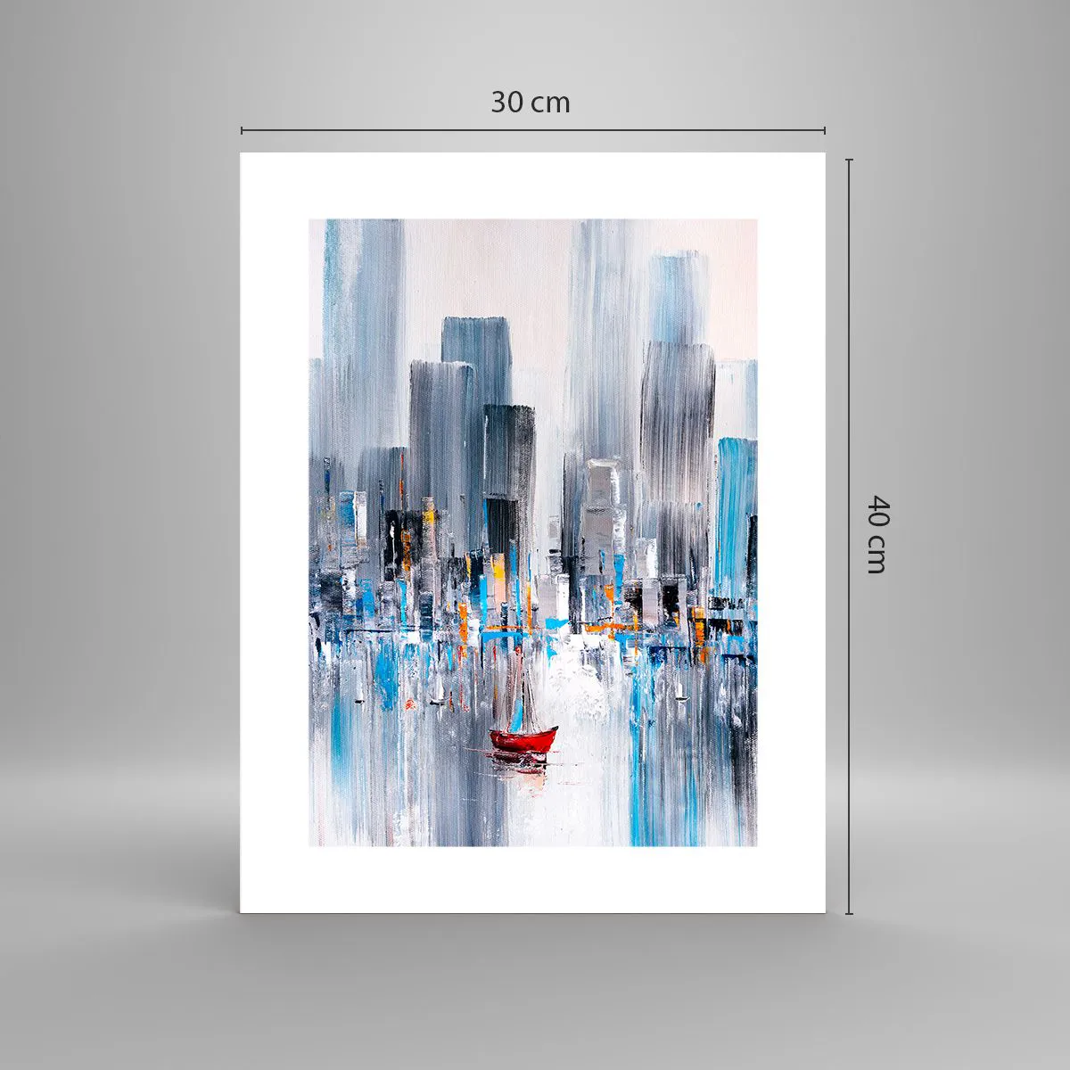 Plagát - Metropola pri zálive - 30x40 cm