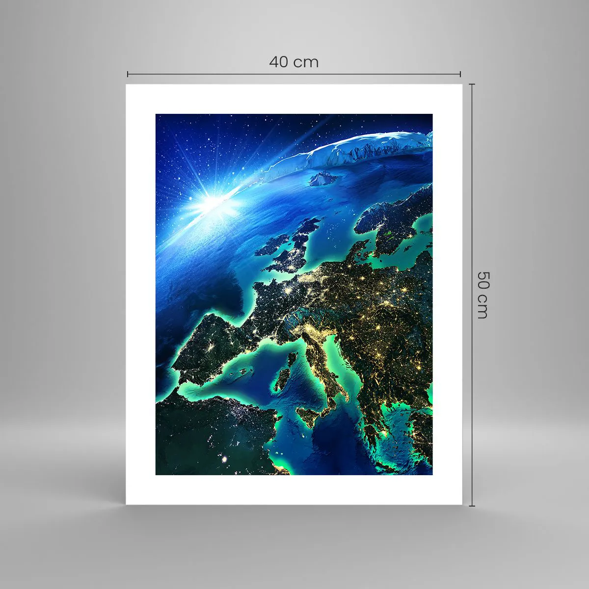 Poszter - Ragyogó Európa - 40x50 cm