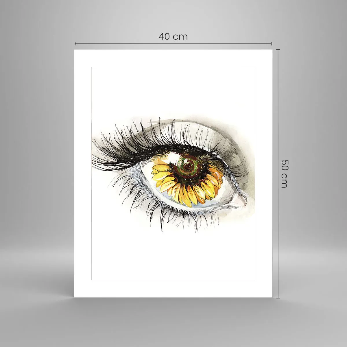 Poster - Ein Look so heiß wie der Sommer - 40x50 cm